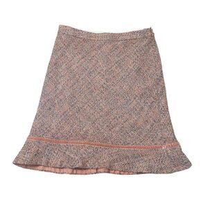 Gap Tweed  Trumpet Skirt Sz 6